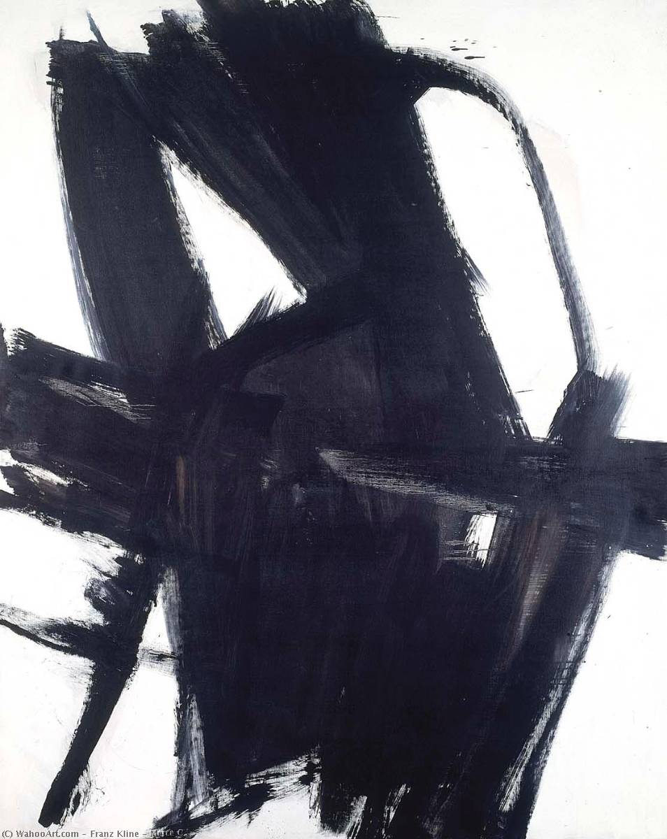 Reproductions De Peintures Merce C, 1961 de Franz Kline (Inspiré par